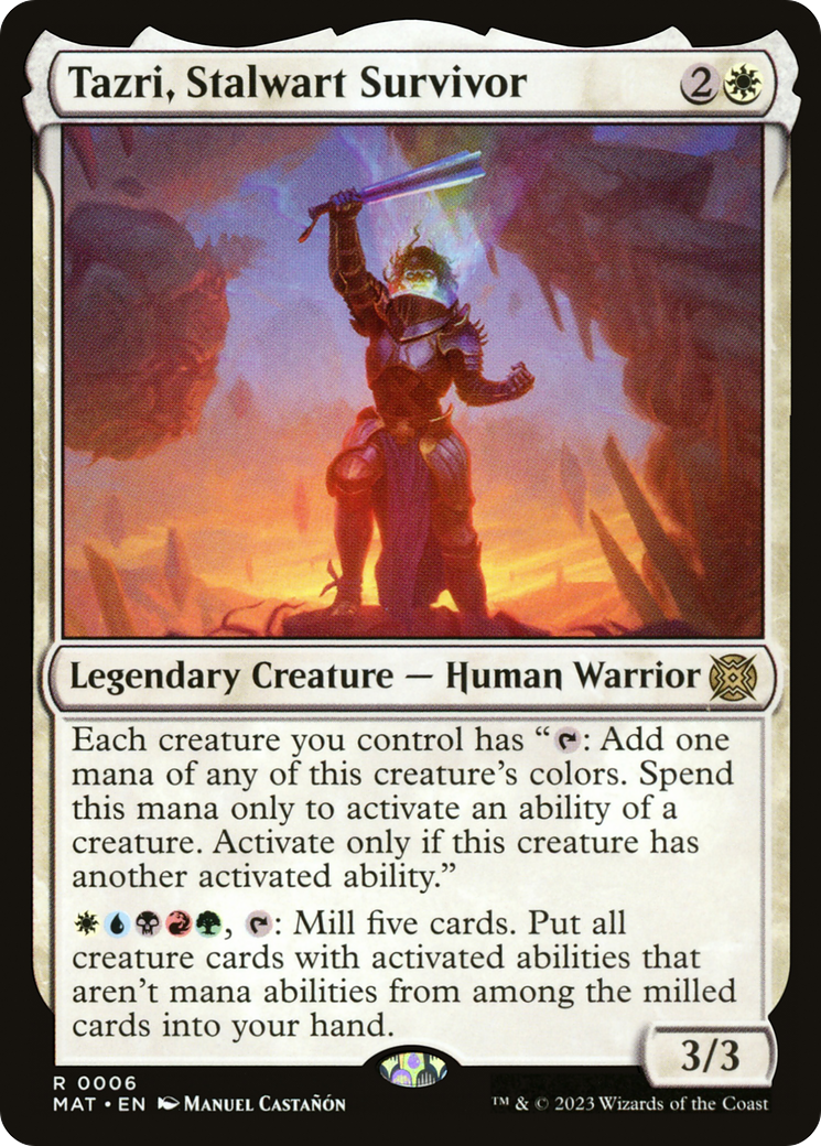 Tazri, Stalwart Survivor [March of the Machine: The Aftermath] | Fandemonia Ltd