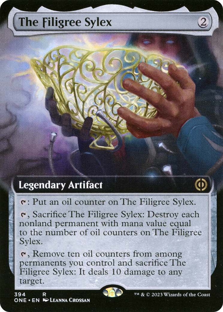 The Filigree Sylex (Extended Art) [Phyrexia: All Will Be One] | Fandemonia Ltd