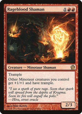 Rageblood Shaman [Theros] | Fandemonia Ltd