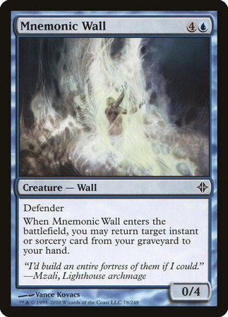 Mnemonic Wall [Rise of the Eldrazi] | Fandemonia Ltd