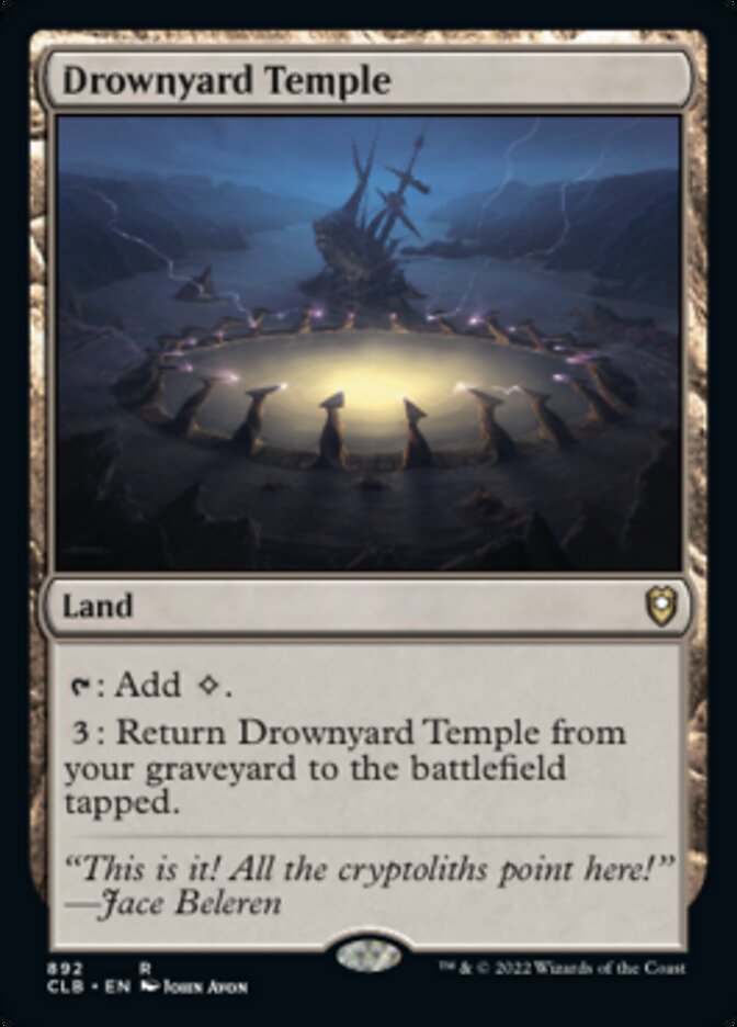 Drownyard Temple [Commander Legends: Battle for Baldur's Gate] | Fandemonia Ltd