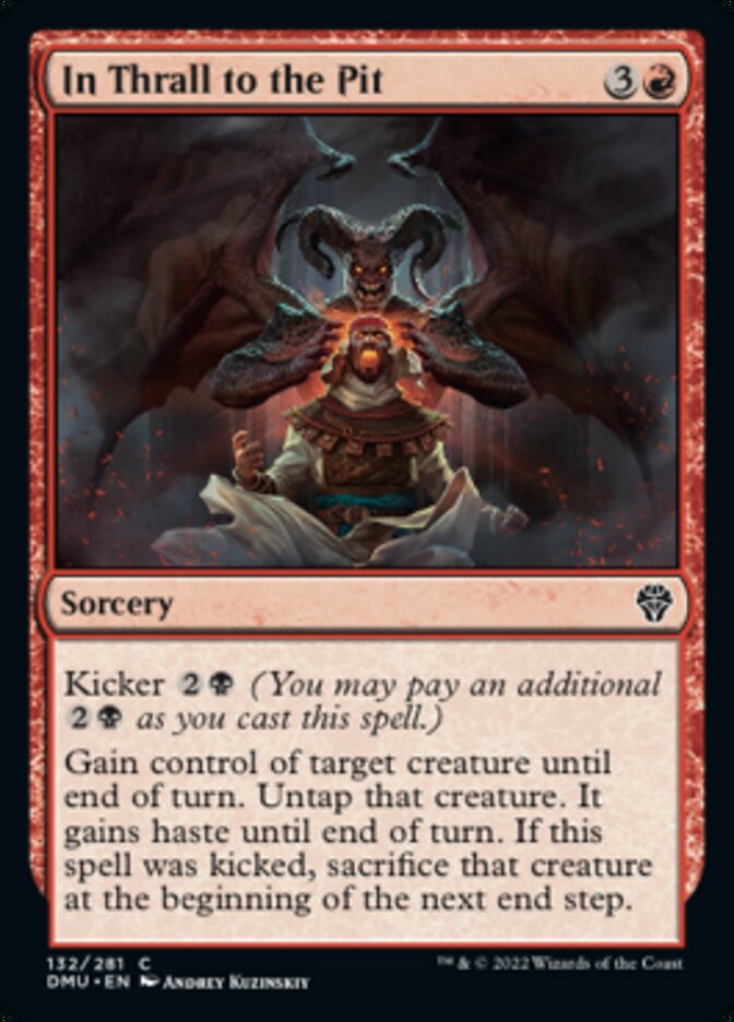 In Thrall to the Pit [Dominaria United] | Fandemonia Ltd