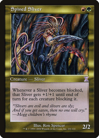 Spined Sliver [Time Spiral Timeshifted] | Fandemonia Ltd