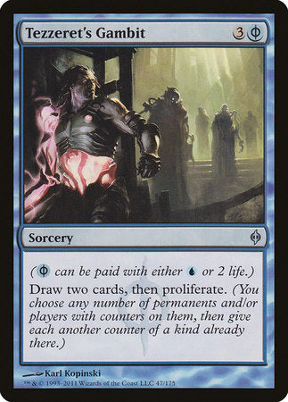 Tezzeret's Gambit [New Phyrexia] | Fandemonia Ltd
