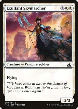 Exultant Skymarcher [Rivals of Ixalan] | Fandemonia Ltd