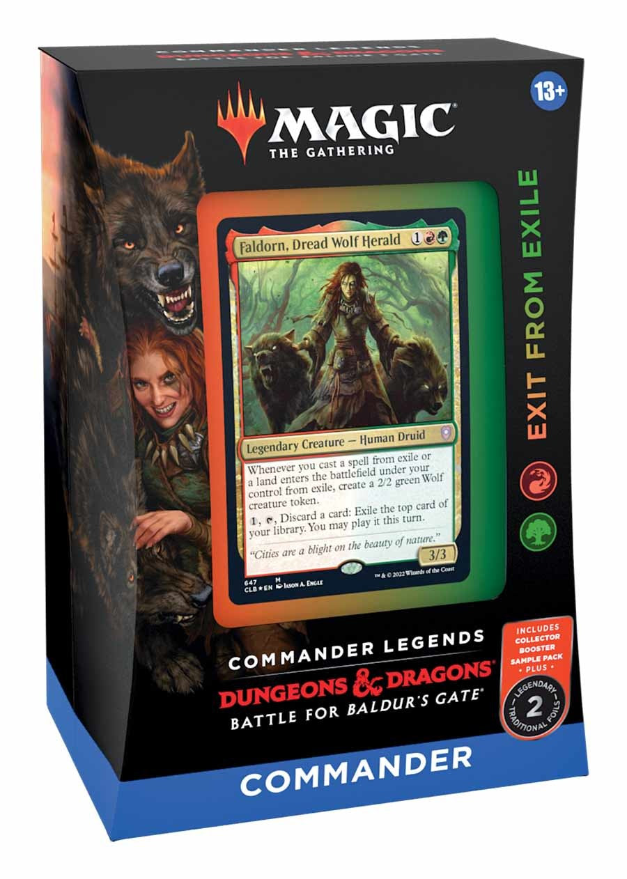 Commander Deck Exit From Exile | Fandemonia Ltd