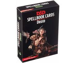 Spellbook Cards Druid | Fandemonia Ltd