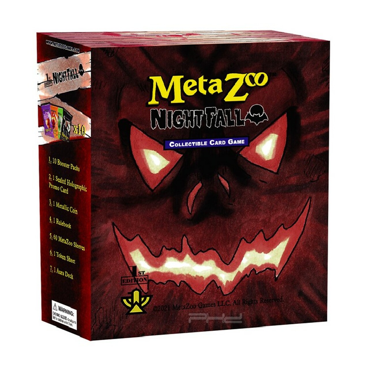 Metazoo Nightfall 1st Edition SpellBook | Fandemonia Ltd